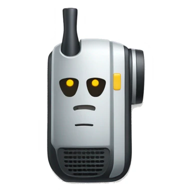 Walkie talkie sticker