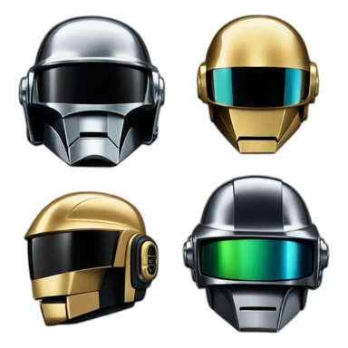 Thomas Bangalter daft punk sticker