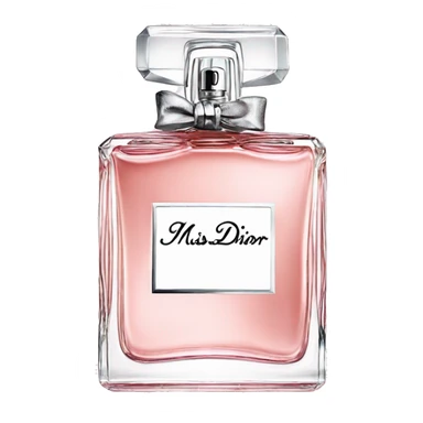 Miss dior perfume sticker