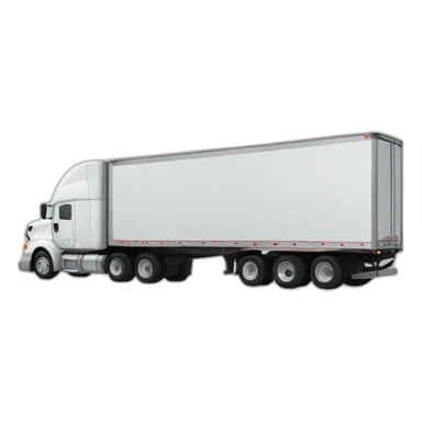 Semi trailer sticker