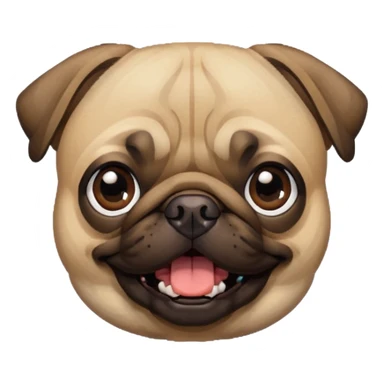 Sukurk šuni baldoga 70bit pifel art sticker