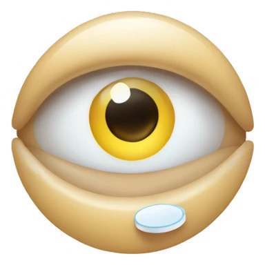 prescription contact lens case sticker