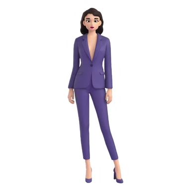 Alex Consani, high fashion model with iconic features and chic style sticker