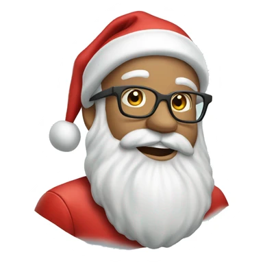 Millionaire Santa Claus sticker