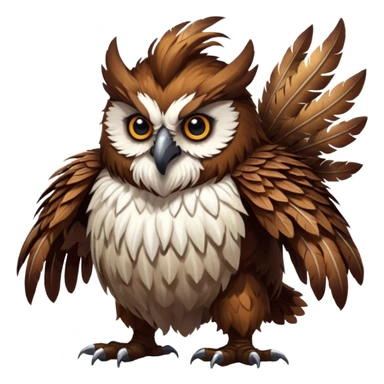 dnd 5e owlbear boss monster sticker