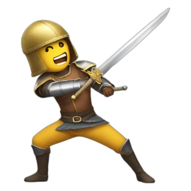sword fight sticker