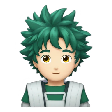 Izuku mydorya sticker