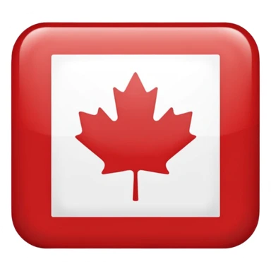 canda flage sticker