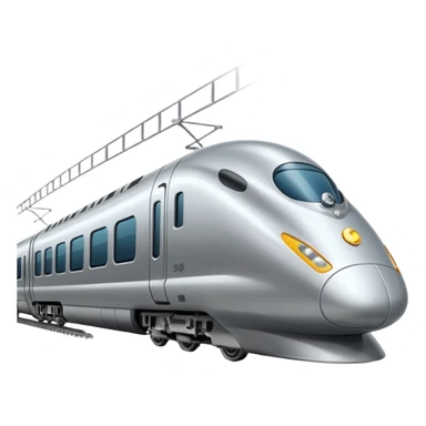 super fast train sticker
