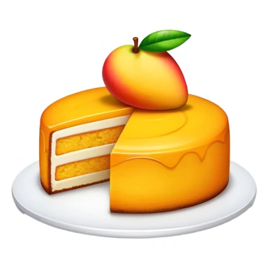 mango cake sticker