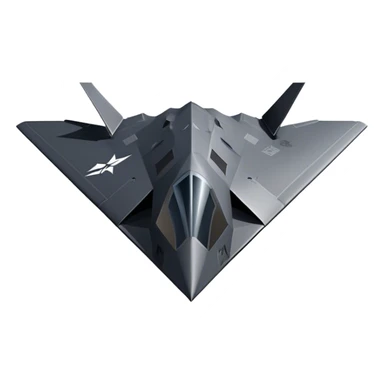 F-117 Nighthawk - Lockheed Martin (Stealth Grey) sticker