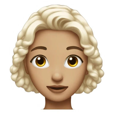 Aesthetic clean girl sticker