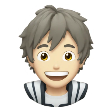 Gojo satoru laugh sticker