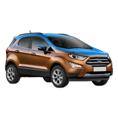 Ford ecosport blue sticker