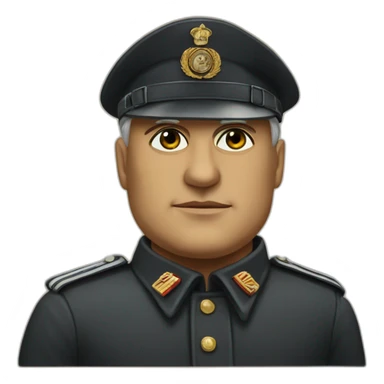 Benito Mussolini sticker