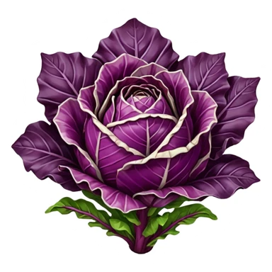 vitlof radicchio sticker