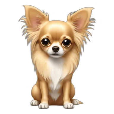 long-hair-chihuahua sticker
