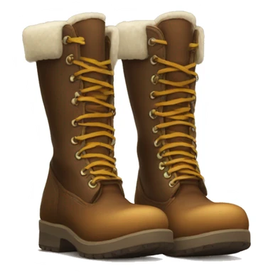 A pair of high boots sticker