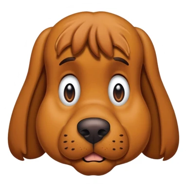 depressed scooby doo  sticker