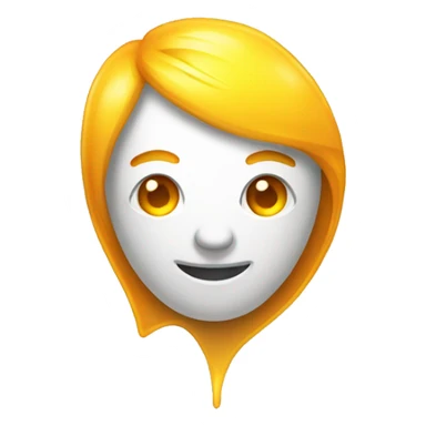 Lâmpada incandescente com rosto sticker