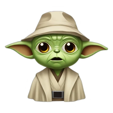 Yoda qui frappe Hitler sticker