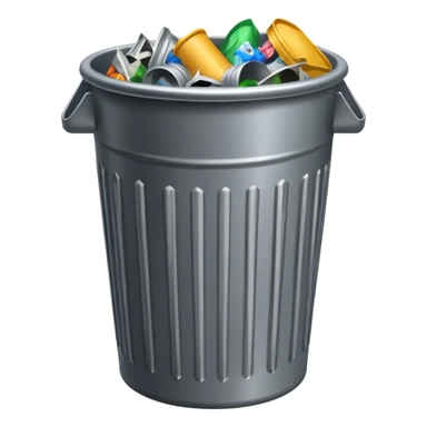 trash can sticker