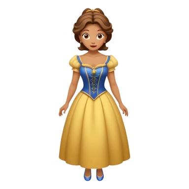 A middle-aged lady character from the fairy tale Beauty and the Beast — she was turned into a wardrobe and is around 40 years old. Based on the wardrobe’s original form, she has an anthropomorphic face. sticker