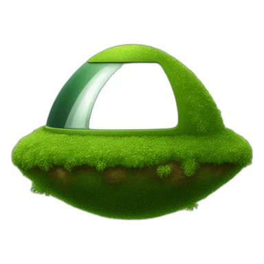 moss-green-spaceship sticker