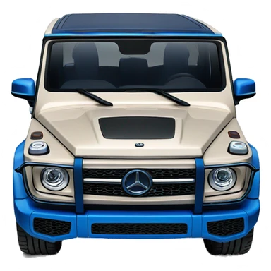 G wagon blue sticker