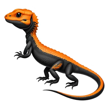 Salandit-Agama-lizard sticker