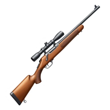 hunting rifle sticker