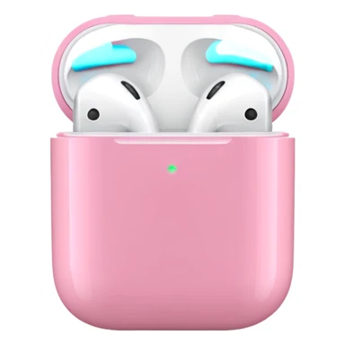 Pink Airpods sticker
