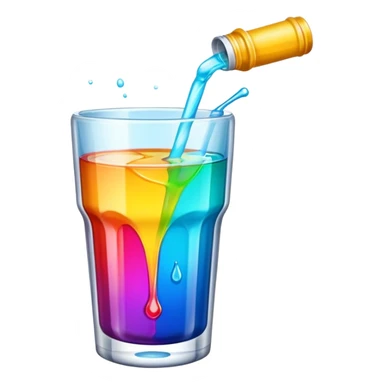 Spilled Drink sticker