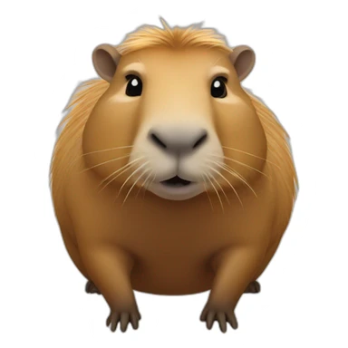 Un capybara président sticker