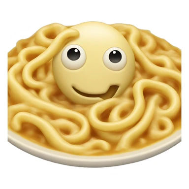 Noodles in cheesesauce sticker