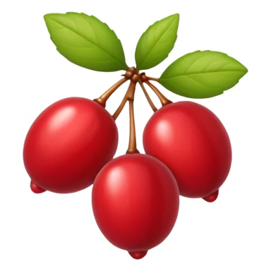 honeysuckle berries sticker