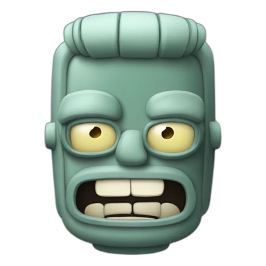 Futurama bender sticker