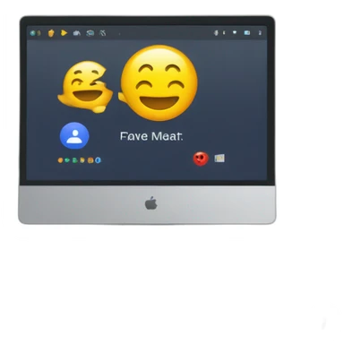 google page open in computer monitor sticker