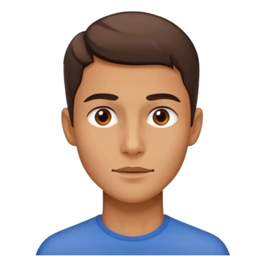 A person who has the sharpest jawline sticker