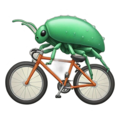 mite on a bike sticker
