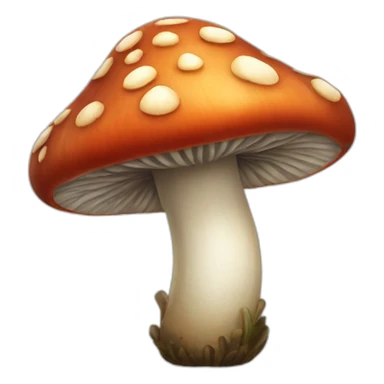 stinky mushroom sticker