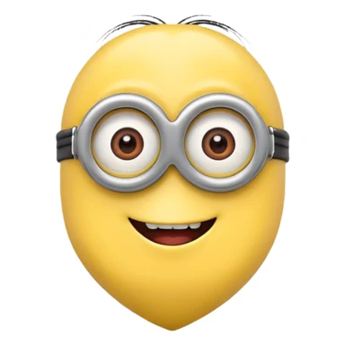 minion heart sticker