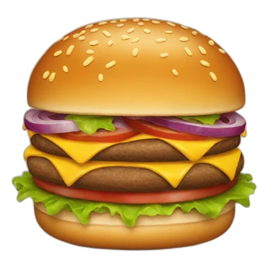 Burgers sticker