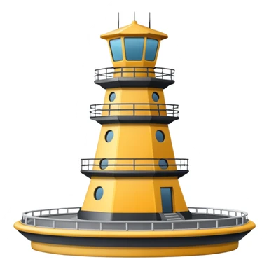 air traffic control tower sticker