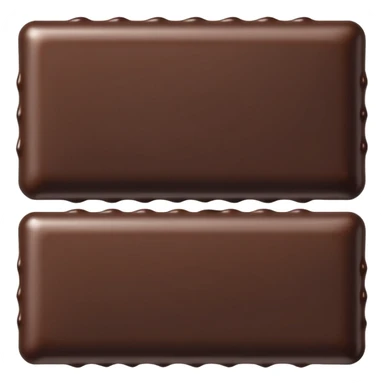 dark chocolate sticker