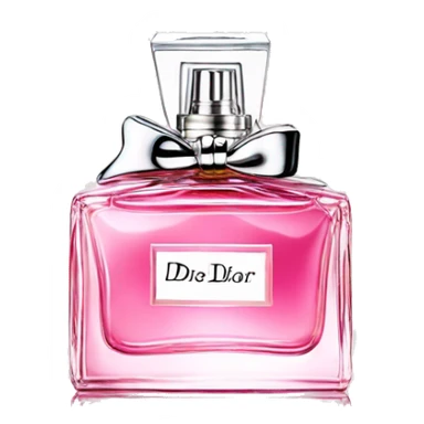 pink dior perfume sticker