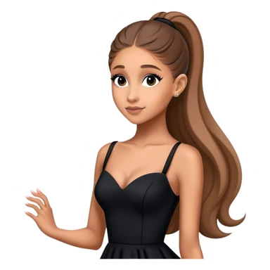 Ariana grande going into the wicked set  sticker