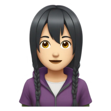 Mira anime character  sticker