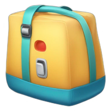 Bag for vacuum cleaner sticker