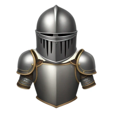 knight's armor sticker